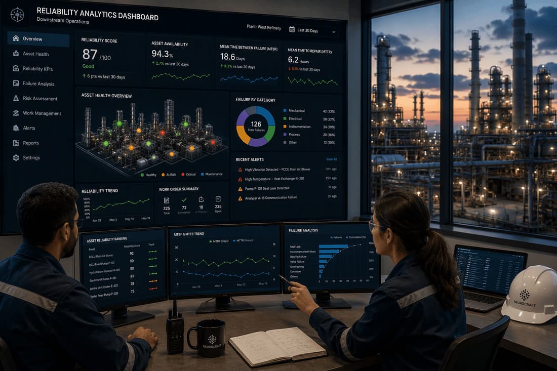 Reliability Analytics Dashboard