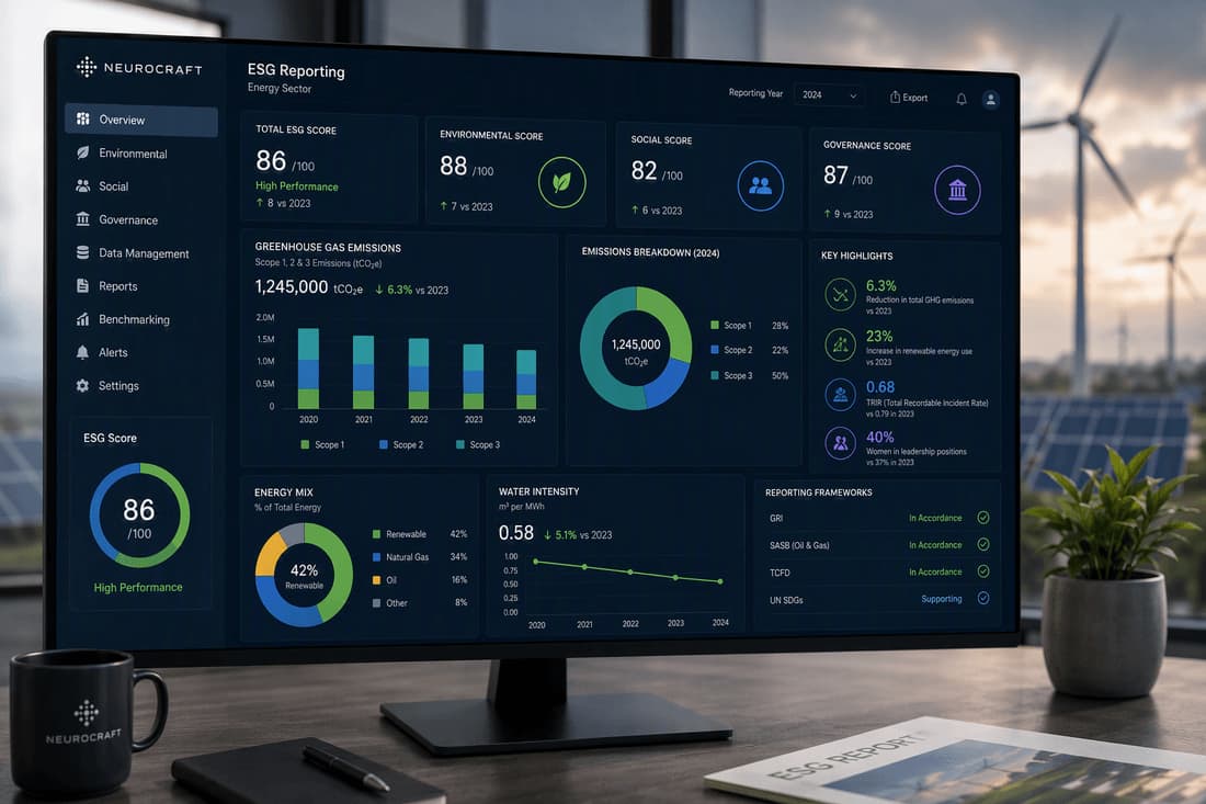 ESG Reporting Dashboard