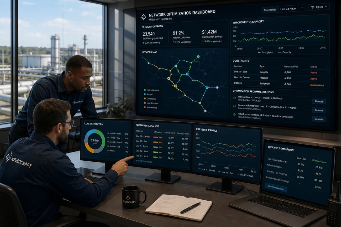 Network Optimization Dashboard