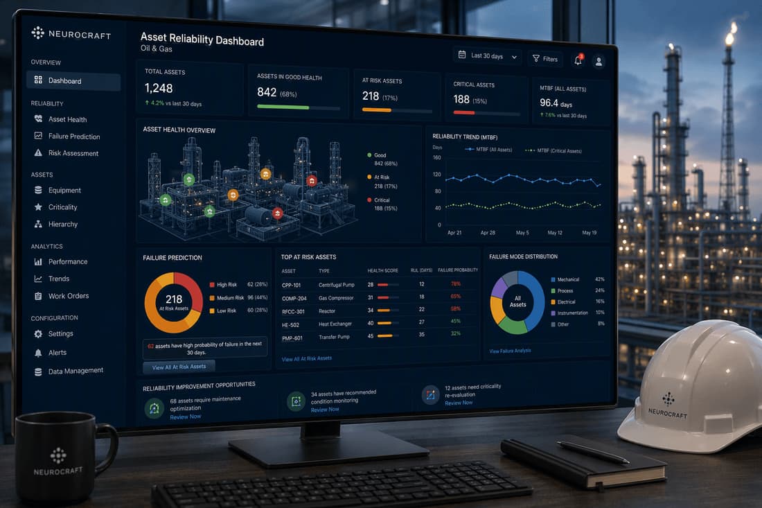Asset Reliability Dashboard