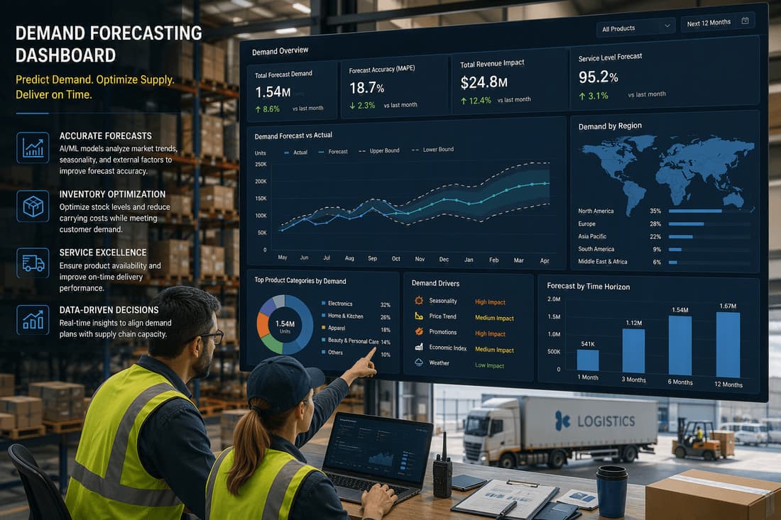 Demand Forecasting Dashboard