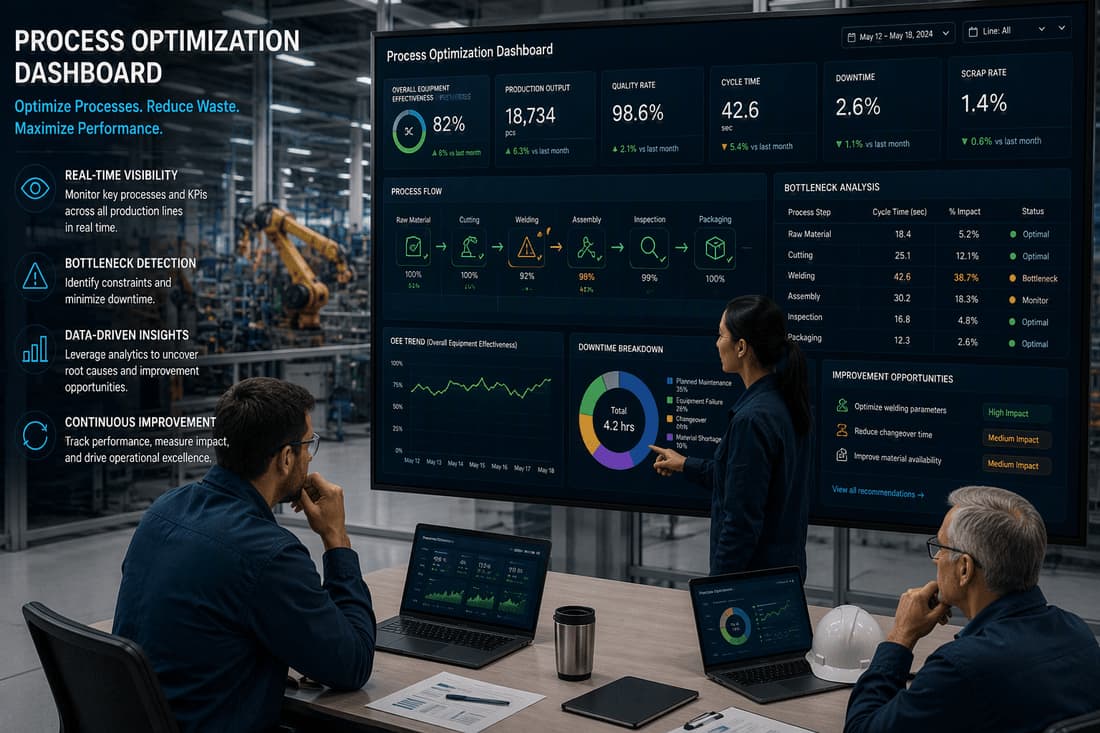 Process Optimization Dashboard