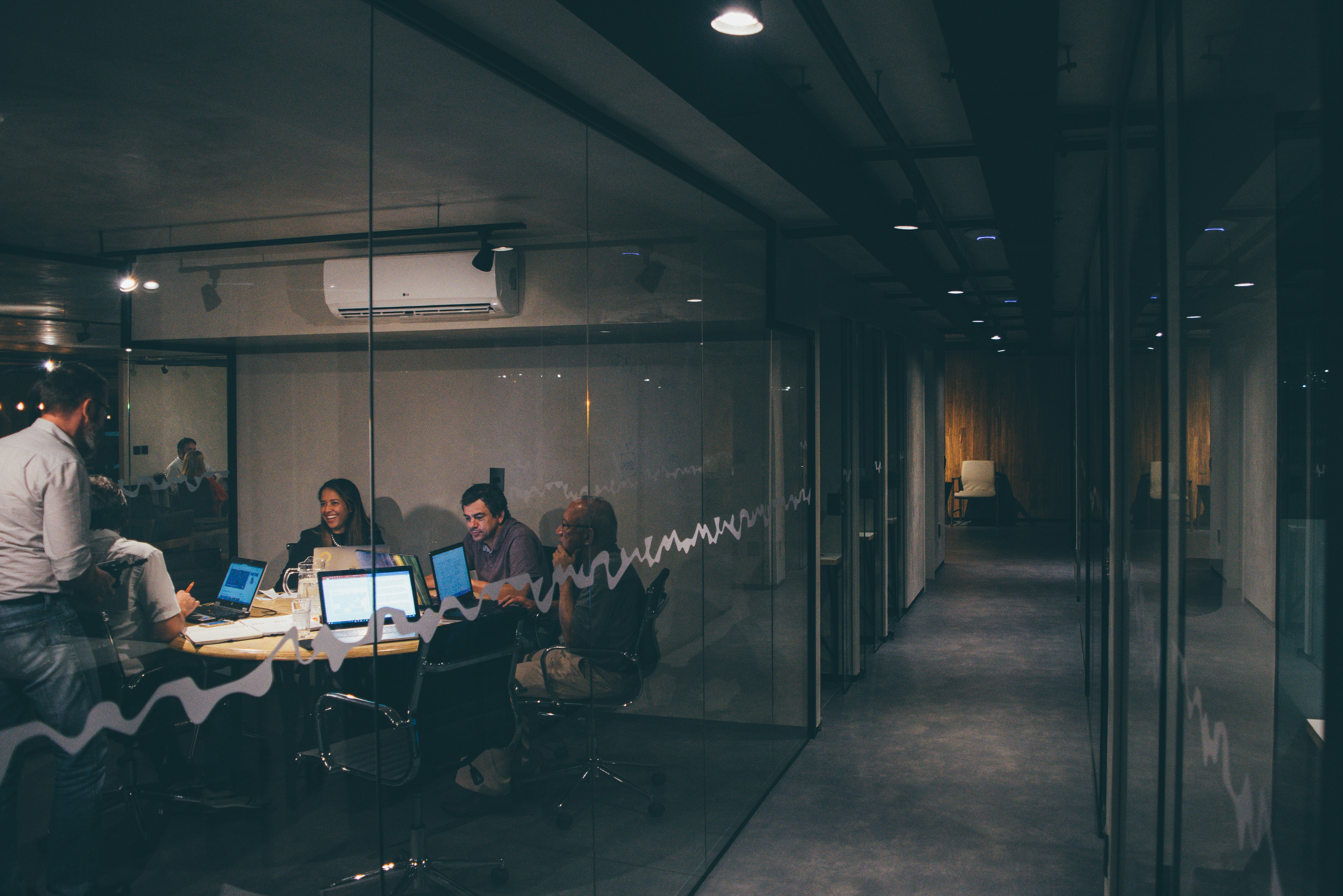 Neurocraft team collaborating in the office